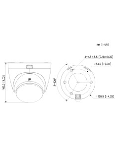 Acquistare DAHUA HAC-HDW1249X-IL-A-PRO MiniDomo HDCVI 4EN1 WizColor PRO H265 2M WDR130dB Illuminazione Dual LED50m/IR50m 2.8mm I 2