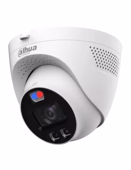 Kaufen DAHUA HAC-ME1239TQ-A-PV-0280B Dome HDCVI TiOC 4-in-1 2MP 1080P WDR Duale Beleuchtung LED 40 m / IR 40 m 2.8mm IP67 AUDIO 