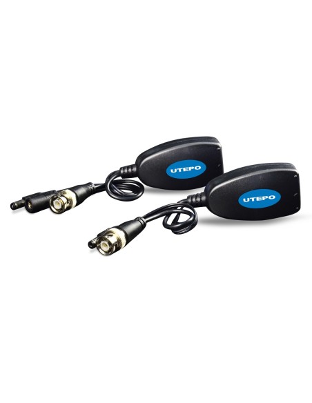 Kaufen UTEPO UTP101PV-HD12 UTP-Video+Stromversorgungs-Konverterkit für HDCVI/TVI/AHD bis 1080P mit RJ45 (2 Stk.)