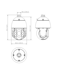 Comprar DAHUA SD6C3232DB-HC Domo PTZ HDCVI 2M 1080P DN WDR Starlight IR200m 32X 3D IP66 AUDIO E/S 2