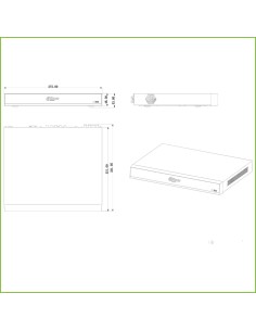 Kaufen DAHUA XVR8208A-4K-I DVR 5-in-1 H.265 8 Kanäle 4K@6ips +64IP 12MP 2HDMI 2HDD E/A KI 2