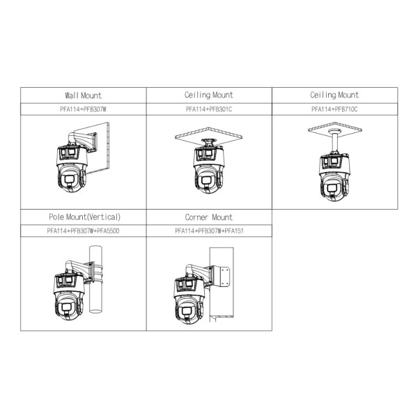 Comprare DAHUA SDT8C842-8P-FA-APV-0280 Dome Dual-PTZ IP 8M WDR Starlight Illuminazione Dual LED30m/IR300m 2x/42x IP67 PoE++ AUDI