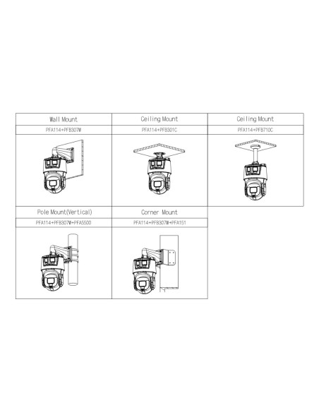 Acheter DAHUA SDT8C842-8P-FA-APV-0280 Dôme Dual-PTZ IP 8M WDR Starlight Éclairage double LED 30 m / IR 300 m 2x/42x IP67 PoE++ A
