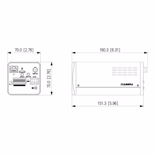 Comprare DAHUA SDZ4032-HNR-ZB Tubolare IP H265 4M DN SMART WDR Starlight 32x PoE AUDIO I/O AI