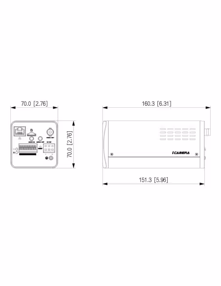 Comprare DAHUA SDZ4032-HNR-ZB Tubolare IP H265 4M DN SMART WDR Starlight 32x PoE AUDIO I/O AI