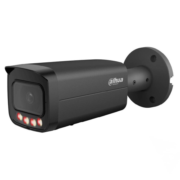 Acheter DAHUA IPC-HFW21249T-S-IL-0280B-B Caméra tubulaire IP 12 Mpx H.265 WDR Éclairage double LED 30 m / IR 30 m 2.8mm IP67 PoE