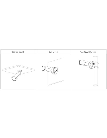 Kaufen DAHUA IPC-HFW21249T-S-IL-0280B-B Röhrenförmige IP-Kamera 12MP H.265 WDR Duale Beleuchtung LED 30 m/IR 30 m 2.8mm IP67 PoE