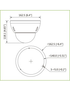 Acheter DAHUA IPC-HDBW8232E-Z-SL Dôme IP H265 2M DN SMART WDR 120 dB Starlight IR 50 m 4.1-16.4VFM IK10 IP67 PoE+ AUDIO E/S Anti 2