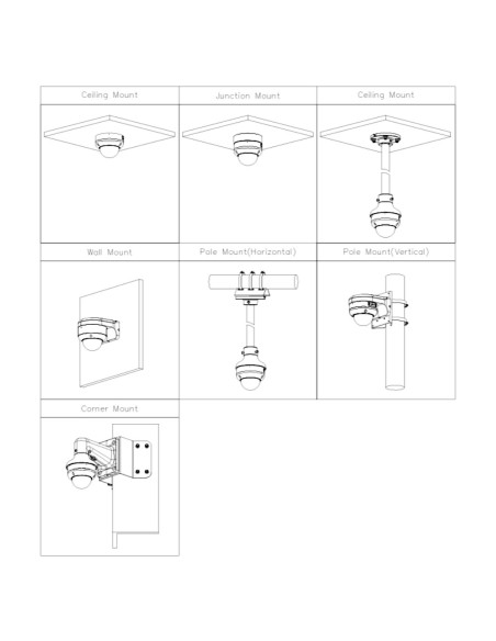 Kaufen DAHUA IPC-HDBW5459R-ASE-IL-0280B IP-Dome-Kamera H.265 4 MP WDR 140 dB Duale Beleuchtung LED 50 m/IR 50 m 2.8mm IK10 IP67 