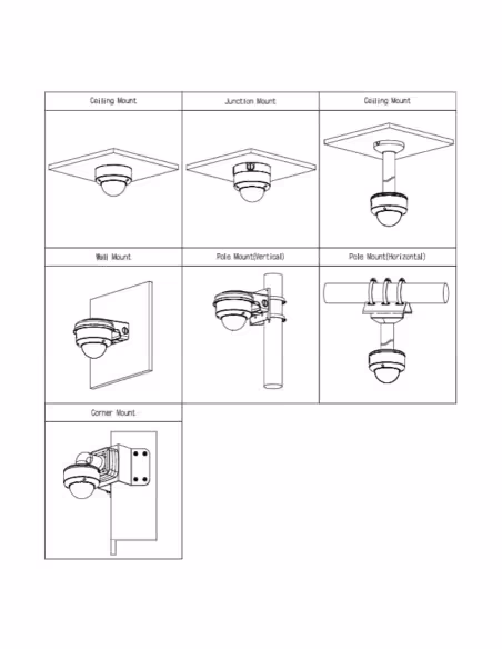 Acheter DAHUA IPC-HDBW5459E1-ZE-IL Dôme IP H265 4 Mpx WDR 140 dB Éclairage double LED 50 m / IR 60 m 2,7-12 VFM IK10 IP67 ePoE S
