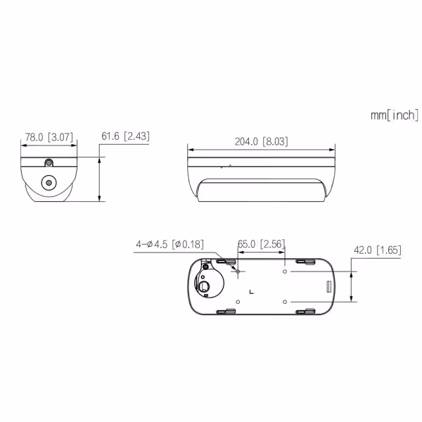 Comprar DAHUA IPC-HDW8441X-3D-0200B Cámara IP Conteo de Personas H265 4M DUAL-LENS WDR IR20m 2.0mm IP67 IK10 PoE AUDIO MIC/Altav