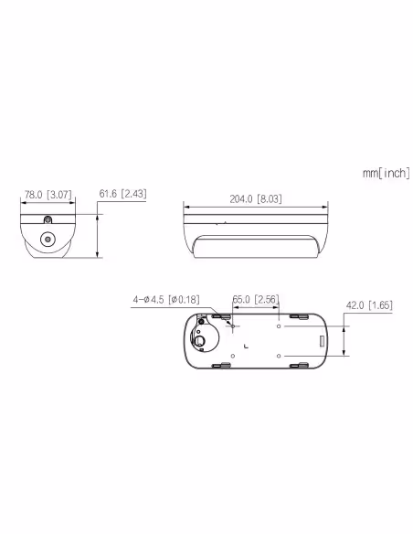 Comprar DAHUA IPC-HDW8441X-3D IPC-HDW8441X-3D-0280B - Cámara IP Conteo de Personas H265 4M DUAL-LENS WDR IR20m 2.8mm IP67 IK10 P