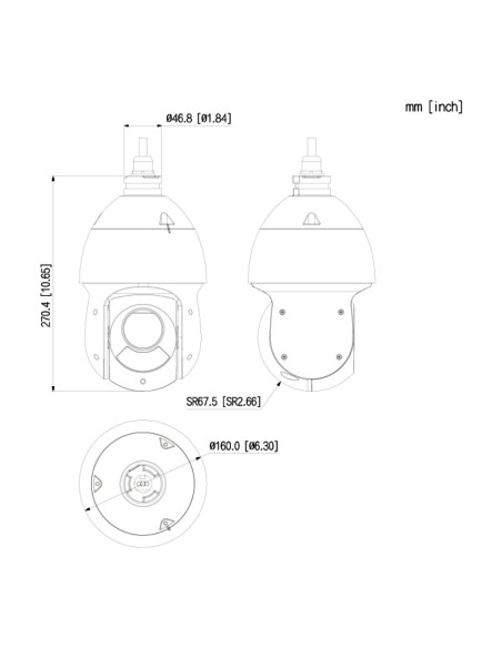 Acheter DAHUA SD49216DB-HNY Dôme PTZ IP 2M DN ICR WDR Starlight IR100m 16X 3D IP66 AUDIO E/S IA