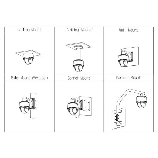 Acheter DAHUA SD4A225DB-R-HNY Dôme PTZ IP 2M Jour/Nuit WDR Starlight IR 50 m invisible 25X 3D IP66 PoE Audio E/S IA