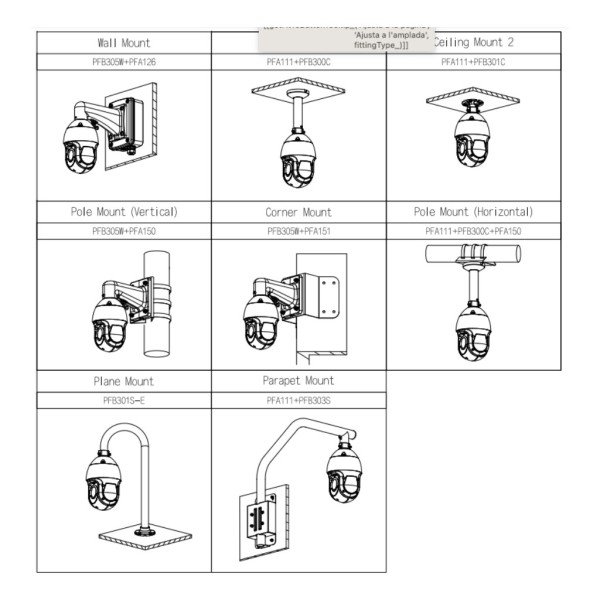 Comprar DAHUA SD4E225GB-HNR-A-PV1 Domo PTZ IP 2M TiOC H265 WDR Starlight Iluminación Dual LED50m/IR100m 25x IP66 PoE+ AUDIO E/S 