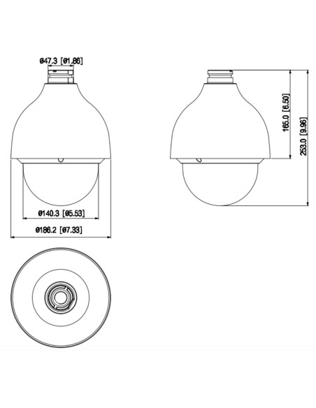Acquistare DAHUA SD50225DB-HNY Dome PTZ IP 2M H265 DN WDR Starlight 25X 3D IP67 IK10 PoE+ AI
