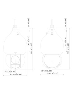 Kaufen DAHUA SD5A225GB-HNR Dome PTZ IP 2MP Tag/Nacht WDR Starlight IVS SMD IR 150 m 25x IP67 IK10 PoE+ Audio Ein-/Ausgang KI 2
