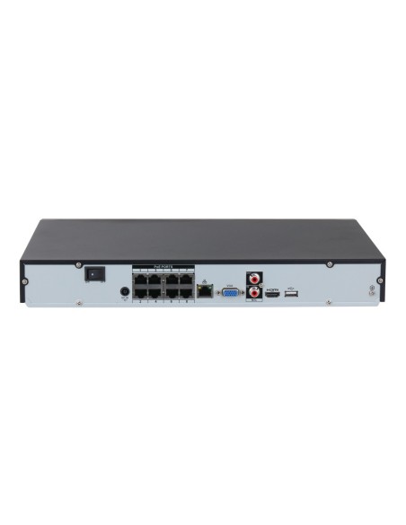Acheter DAHUA NVR2208-8P-I2 NVR 8 canaux 144 Mbps H265 HDMI 8 PoE 2 HDD IA