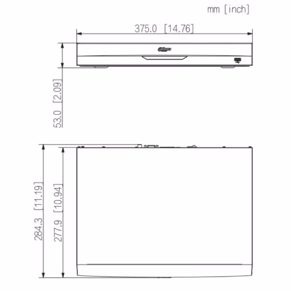 Comprar DAHUA NVR2208-8P-I2 NVR 8ch 144Mbps H265 HDMI 8PoE 2HDD AI