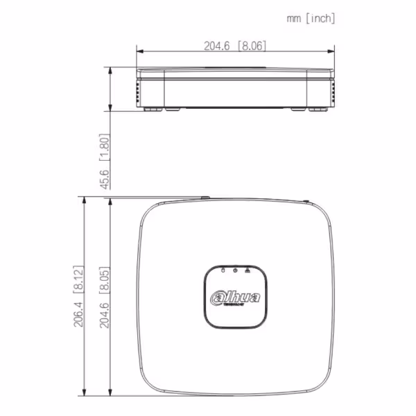Comprar DAHUA NVR4108-4KS3 NVR 8ch 80Mbps H265 4K HDMI 1HDD