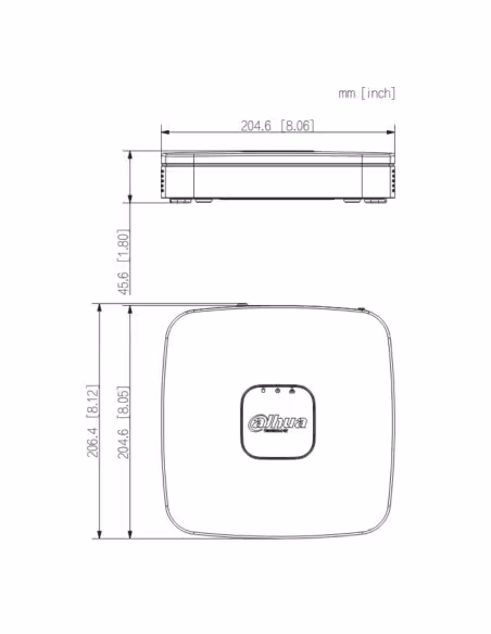 Comprar DAHUA NVR4108-4KS3 NVR 8ch 80Mbps H265 4K HDMI 1HDD