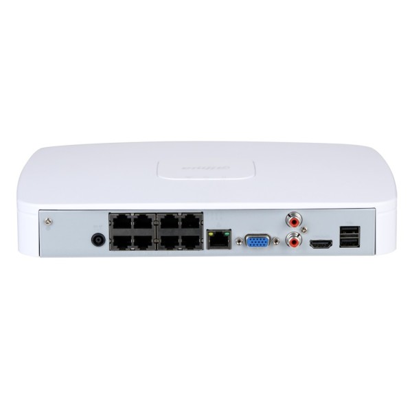Comprar DAHUA NVR4108-8P-4KS3 NVR 8ch 160Mbps H265 4K HDMI 8PoE 1HDD
