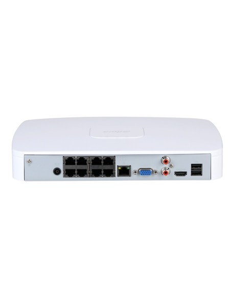 Acheter DAHUA NVR4108-8P-EI NVR 8 canaux 256 Mbps H.265 HDMI 8 PoE 1 HDD IA