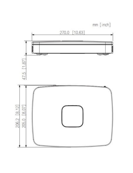 Comprar DAHUA NVR4108-8P-EI NVR 8ch 256Mbps H265 HDMI 8PoE 1HDD AI