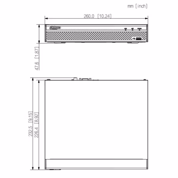 Acheter DAHUA NVR2116HS-4KS3 NVR 16 canaux 144 Mbps H.265 4K HDMI 1 HDD