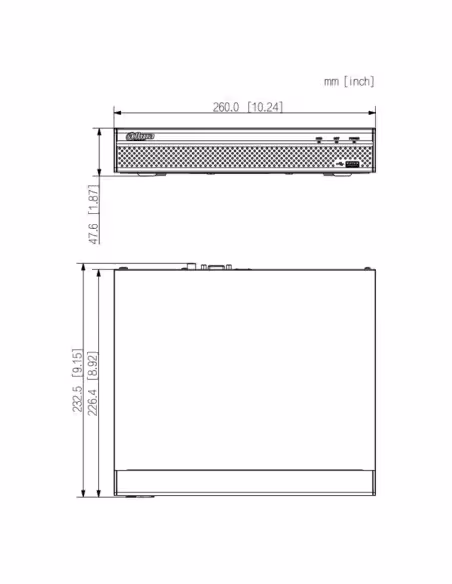 Comprar DAHUA NVR2116HS-4KS3 NVR 16ch 144Mbps H265 4K HDMI 1HDD