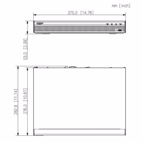 Comprar DAHUA NVR2216-4KS3 NVR 16ch 144Mbps H265 4K HDMI 2HDD