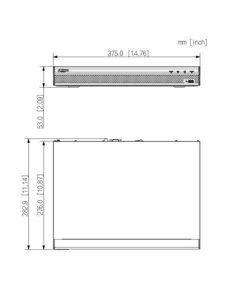 Kaufen DAHUA NVR2216-4KS3 NVR 16 Kanäle 144 Mbps H.265 4K HDMI 2 HDDs