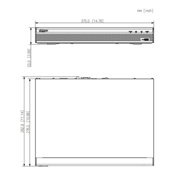 Kaufen DAHUA NVR4216-4KS3 NVR 16 Kanäle 160 Mbps H.265 4K HDMI 2 HDD E/A