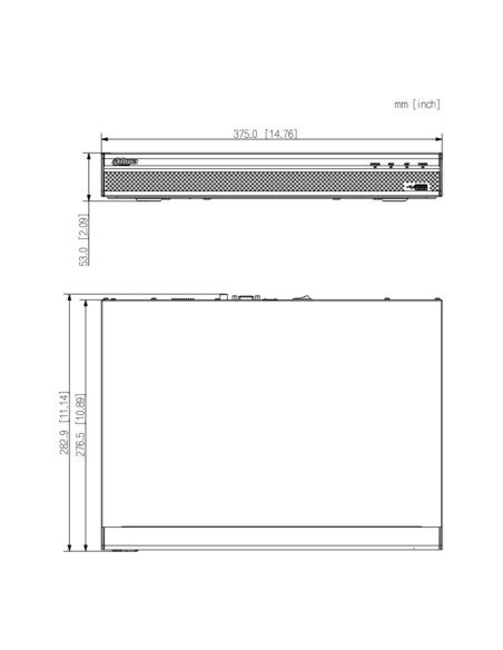 Kaufen DAHUA NVR4216-4KS3 NVR 16 Kanäle 160 Mbps H.265 4K HDMI 2 HDD E/A