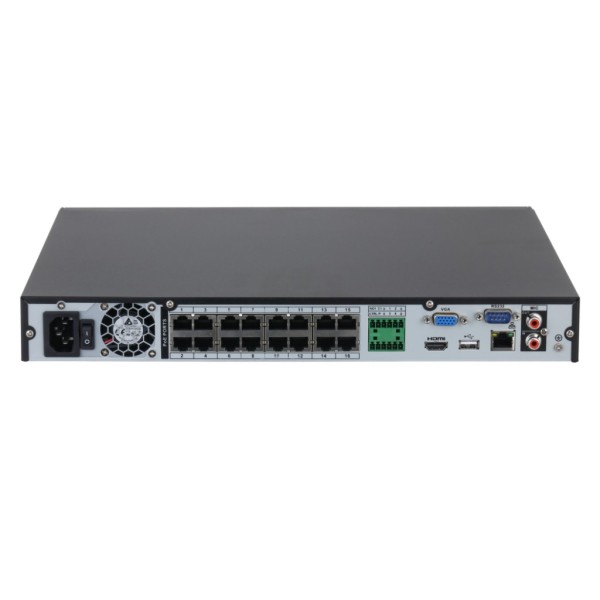 Acheter DAHUA NVR4216-16P-4KS3 NVR 16 canaux 160 Mbps H.265 4K HDMI 16 PoE 2 HDD E/S