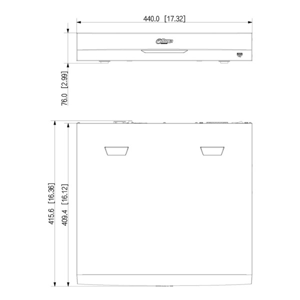 Comprar DAHUA NVR4416-16P-EI NVR 16ch 256Mbps 4K H265 HDMI 16PoE 4HDD E/S AI