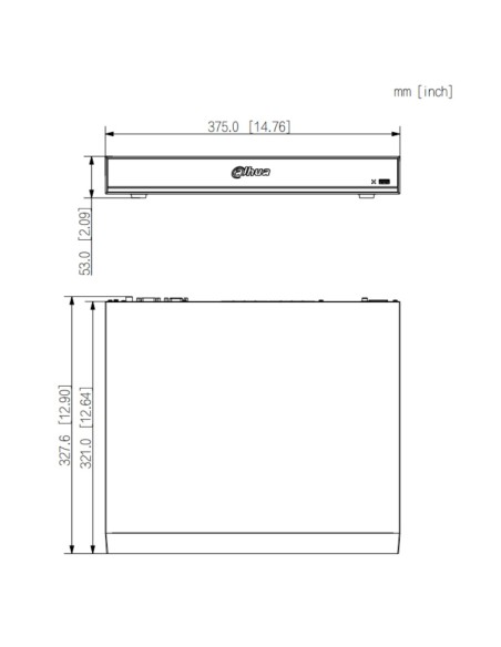 Comprar DAHUA NVR5216-16P-XI NVR 16ch 512Mbps 4K H265 1xHDMI 16PoE 2HDD E/S AI