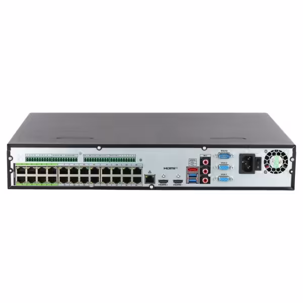 Acheter DAHUA NVR5424-24P-EI2 NVR 24 canaux 448 Mbps H.265 2x HDMI 24 PoE 4 HDD E/S IA