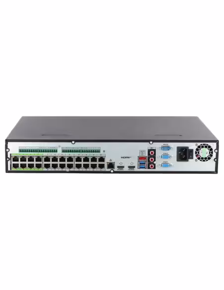 Acheter DAHUA NVR5424-24P-EI2 NVR 24 canaux 448 Mbps H.265 2x HDMI 24 PoE 4 HDD E/S IA