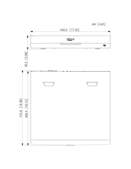 Comprar DAHUA NVR5424-24P-EI2 NVR 24ch 448Mbps H265 2xHDMI 24PoE 4HDD E/S AI
