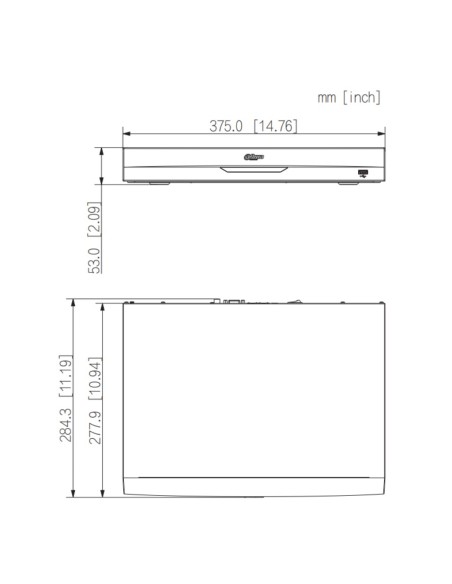Acquistare DAHUA NVR4232-EI NVR 32ch 256Mbps H265 HDMI 2HDD I/O AI