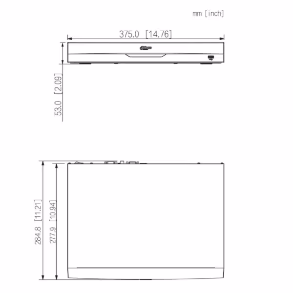 Comprar DAHUA NVR5232-EI2 NVR 32ch 484Mbps H265 HDMI 2HDD E/S AI