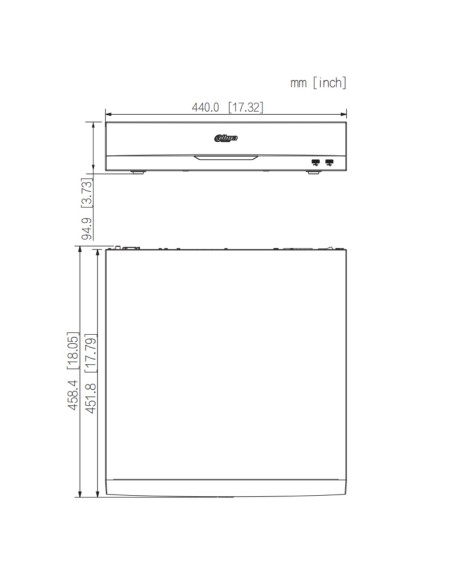Comprar DAHUA NVR5832-EI NVR 32ch 384Mbps H265 2xHDMI 8HDD E/S RAID 0/1/5/6/10 AI