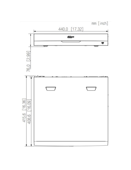 Comprar DAHUA NVR5464-16P-EI NVR 64ch 384Mbps H265 2xHDMI 16PoE 4HDD E/S AI