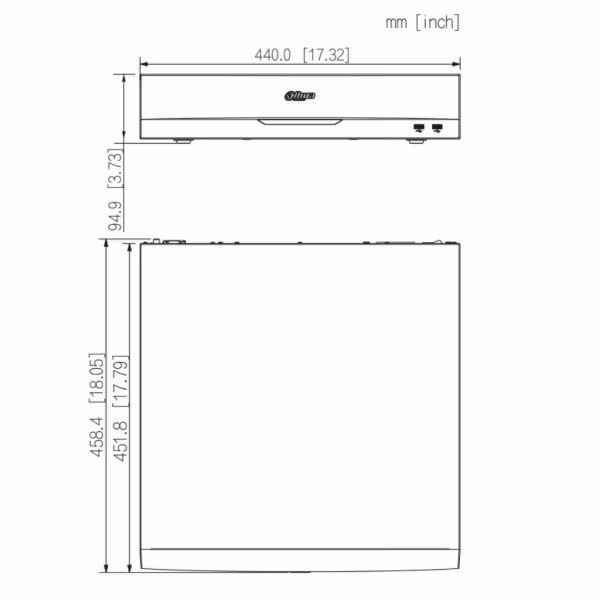Comprar DAHUA NVR5864-EI NVR 64ch 384Mbps H265 2xHDMI 8HDD E/S RAID 0/1/5/6/10 AI