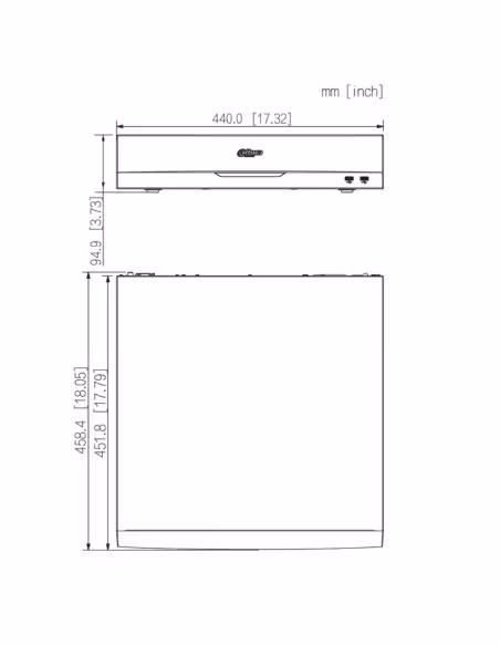 Acheter DAHUA NVR5864-EI NVR 64ch 384Mbps H265 2xHDMI 8HDD E/S RAID 0/1/5/6/10 IA
