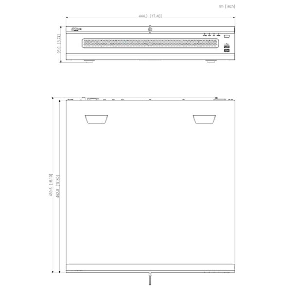 Acheter DAHUA NVR5864H-XI NVR 64ch 512Mbps H265 2xHDMI 8HDD E/S RAID 0/1/5/6/10 IA