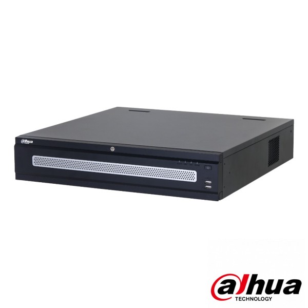 Kaufen DAHUA NVR608RH-64-XI NVR 64 Kanäle 1280 Mbps 32 MP H.265 4x HDMI 8 HDD Ein-/Ausgänge RAID 0/1/5/6/10 redundant