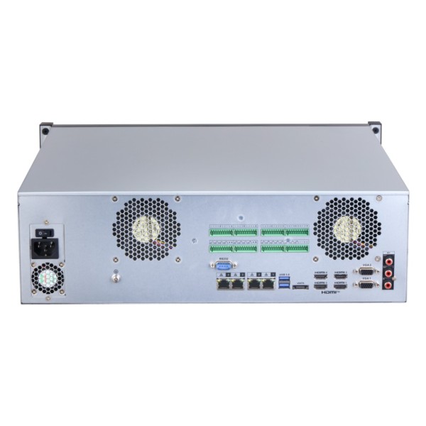 Acheter DAHUA NVR616H-64-XI NVR 64 canaux 1024 Mbps 4K H265 4xHDMI 16 HDD RAID 0/1/5/6/10 E/S IA
