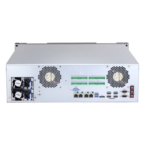 Comprar DAHUA NVR616RH-64-XI NVR 64ch 1024Mbps 4K H265 4xHDMI 16HDD RAID 0/1/5/6/10 E/S AI Redundant